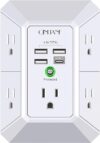 QINLIANF Wall Charger & Surge Protector with USB
