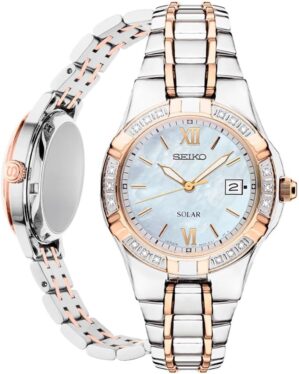 SEIKO Diamonds Mother of Pearl Watch