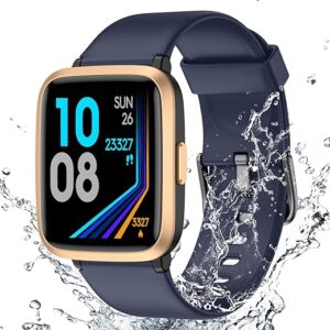 Waterproof Fitness Tracker Watch with Heart Monitor
