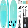 Retrospec Weekender 10’6” Inflatable Stand Up Paddle Board Set