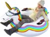 GoFloats Winter Snow Tube – Inflatable Sled