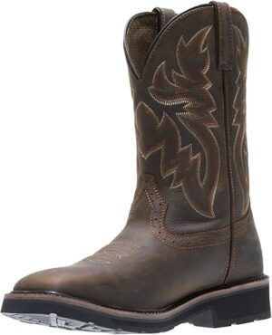 WOLVERINE Men's Rancher 10" Steel Toe Work Boot