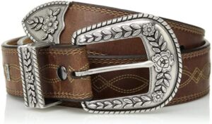 ARIAT Women's Fatbaby Center Stitch Belt