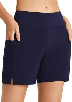 BALEAF Women's Quick Dry UPF 50+ Swim Board Shorts