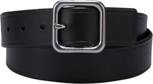 Calvin Klein Women’s Square Buckle Classic Fashion Belt