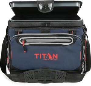 Titan by Arctic Zone Zipperless Hardbody Cooler with SmartShelf