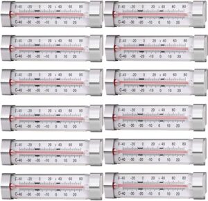 GERUSEA Fridge Freezer Thermometer