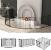 EPIKOIB 200 Wide Baby Gate Metal Safety Playpen