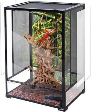 REPTI ZOO 24" x 18" x 36" Reptile Tall Glass Terrarium
