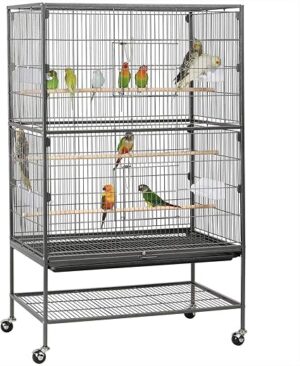 Yaheetech 52-Inch Wrought Steel Bird Cage