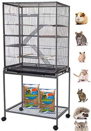 Mcage 54" Large Wrought Iron Chew Proof Cage