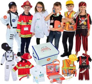 Born Toys 6-in-1 Kids' Dress Up & Pretend Play