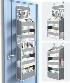 Yecaye 6-Shelf Detachable Over Door Organizer