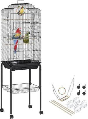 VEVOR 60 Inch Flight Bird Cage with Stand