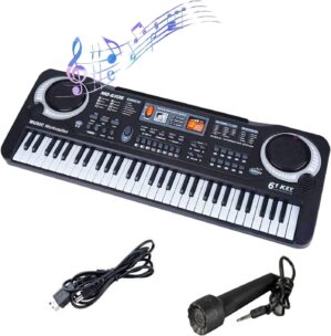 Fascryla 61 Key Digital Music Piano Keyboard