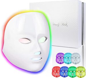 EVFOFO 7 Colors LED Face Therapy Mask