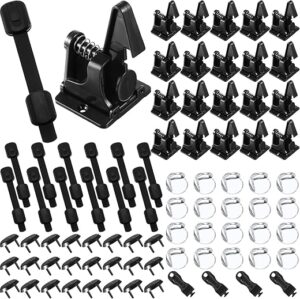 Qunclay 88 Pieces Baby Proofing Kit: 20 Cabinet Locks, 20 Safety Latches