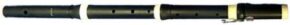 Aulos AF1 Flute Traverso A=440Hz