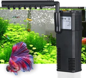 TARARIUM Aquarium Filter For Small Betta Tanks