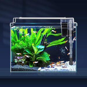 LAQUAL Aquarium Starter Kit (3 Gal), Rimless