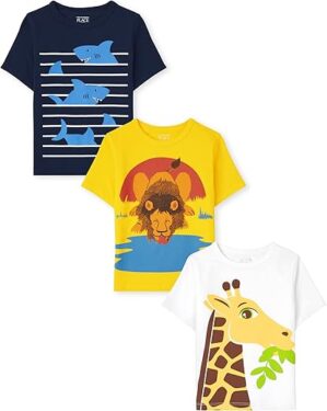 The Children's Place Baby Boys Short Sleeve Graphic T-Shirt