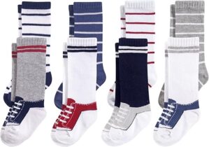 Hudson Baby Baby Girls’ Cotton Knee-high Socks