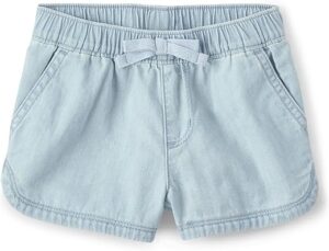 The Children's Place Baby-Girls Toddler Chambray Shorts (CPBG123)