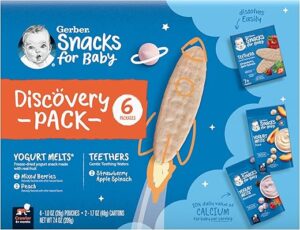 Gerber Baby Snacks Discovery Pack Variety (6)