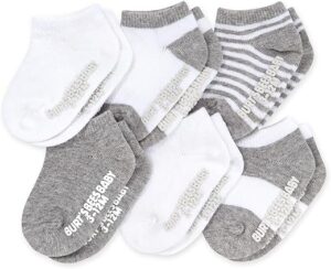 Burt's Bees Baby Baby Socks, Organic Cotton, 6 Packs