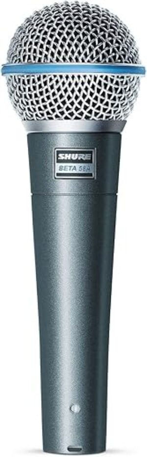 Shure Beta 58A Vocal Microphone - Supercardioid Dynamic Mic