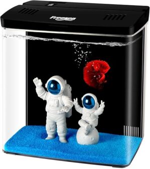 FREESEA Betta Fish Tank: 1.5 Gallon Starter Kit