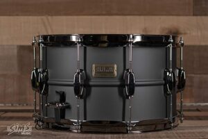 Tama Big Black Steel Snare Drum - 8"x14" Limited Edition