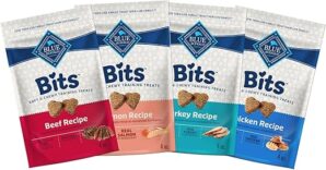 Blue Buffalo Bits Natural Soft-Moist Training Dog Treats, 4Ct