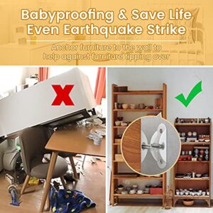 Booda Brand Furniture Anchors Baby Proofing 10 Pack
