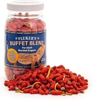 Fluker's Buffet Blend Bearded Dragon Diet, 2.9 oz