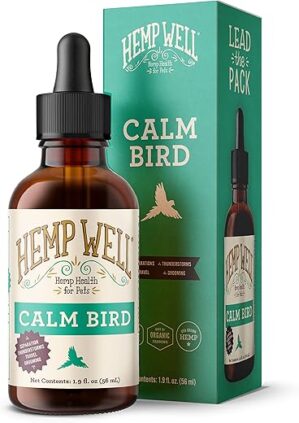 Hemp Well Calm Bird Oil - Relieves Anxiety, 2 Ounces