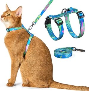 PetThem Cat Harness and Leash Set - Adjustable