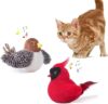 Potaroma Cat Toys Chirping Birds 2 Pcs 4.0
