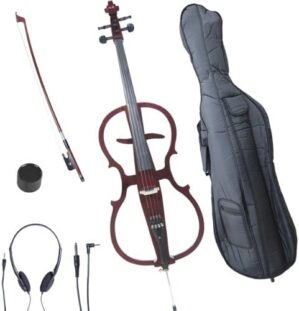 Cecilio CECO-1DW Ebony Electric Silent Cello