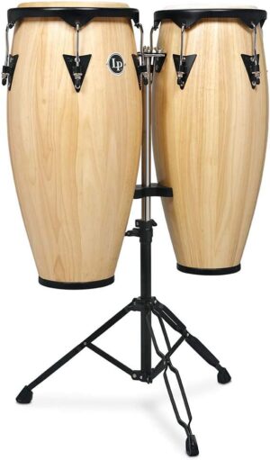 Latin Percussion City Wood Congas 10" & 11" Set