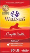Wellness Complete Health Senior Dog Food, 30-Pound