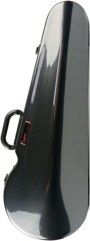 BAM Contoured Hightech Viola Case, 16 7/8", Black