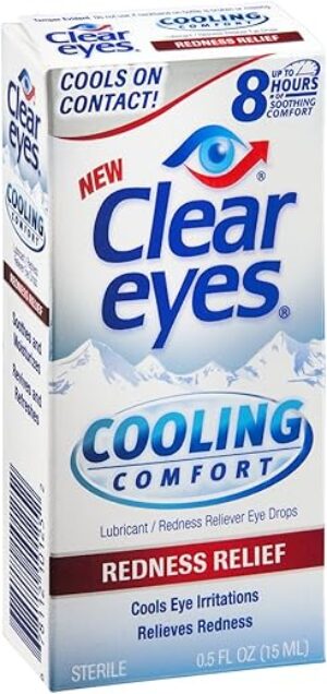 Clear Eyes Cooling Comfort Redness Relief Eye Drops