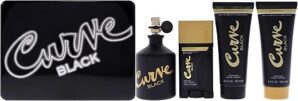 LIZ CLAIBORNE Curve Black Men's 4 Pc Gift Set