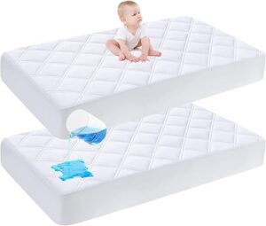 Cute Castle Cute Castle Baby Waterproof Crib Mattress Protector