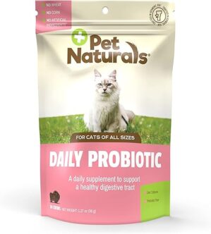 Pet Naturals Daily Probiotic for Cats, 30 Chews