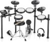 Donner DED-200X Electronic Drum Set, Quiet Mesh Pads
