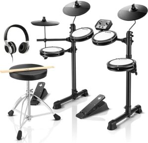 Donner DED-80 Electronic Drum Set With Accessories