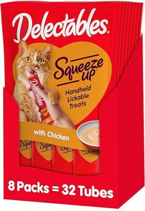 Hartz Delectables Squeeze Up Wet Cat Treats