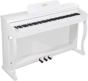 ZHRUNS Digital Piano, 88 Heavy Hammer Keys, Electric Keyboard, Music Stand